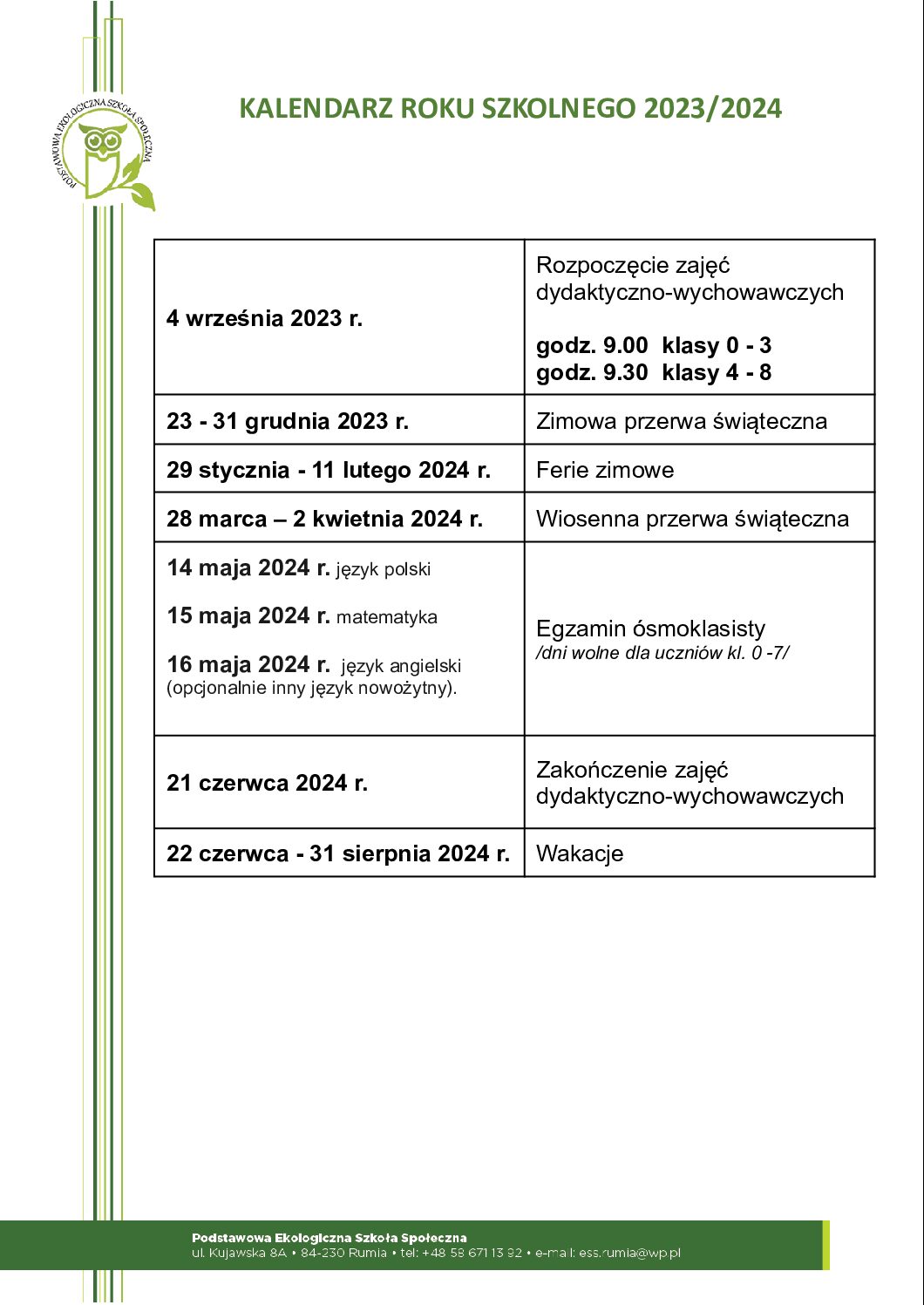 Home - Ekologiczna Szkoła Społeczna Rumia