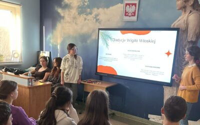 PROJEKT MIĘDZYKLASOWY „ZWYCZAJE BOŻONARODZENIOWE NA ŚWIECIE”