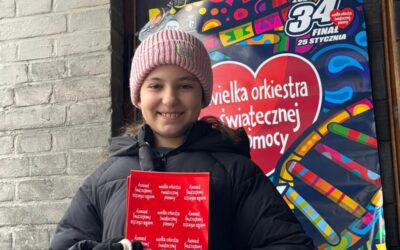 NASZA UCZENNICA WOLONTARIUSZKĄ WOŚP