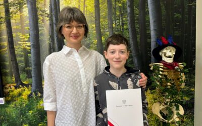 NASZ SZÓSTOKLASISTA FINALISTĄ KONKURSU KURATORYJNEGO Z BIOLOGII