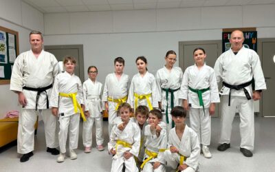 12 NASZYCH UCZNIÓW I ZDANY EGZAMIN Z KARATE