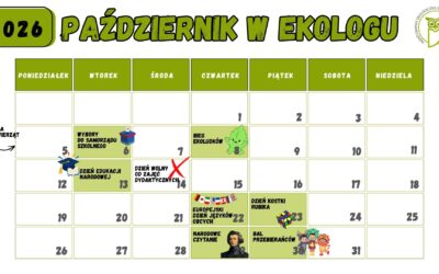 PAŹDZIERNIK W EKOLOGU